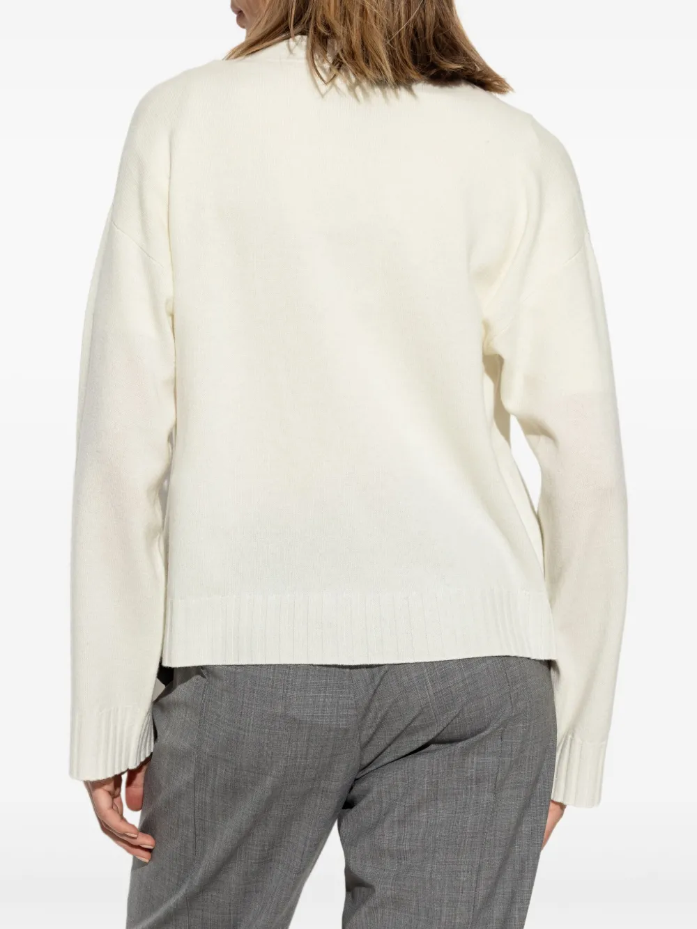 Fabiana Filippi Vest met V-hals Beige