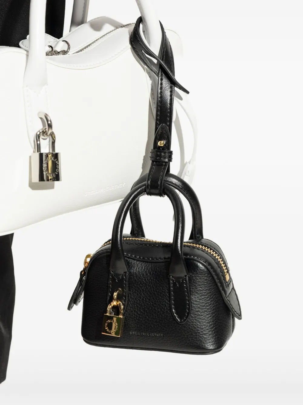 padlock-detail bag charm