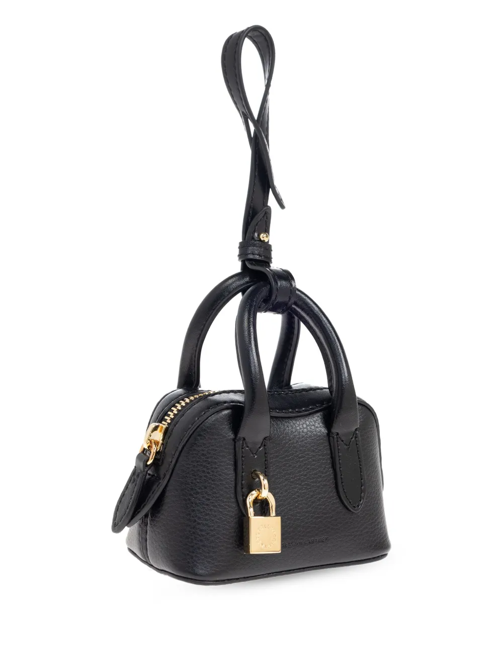Stella McCartney Tassenbedel met hangslot Zwart