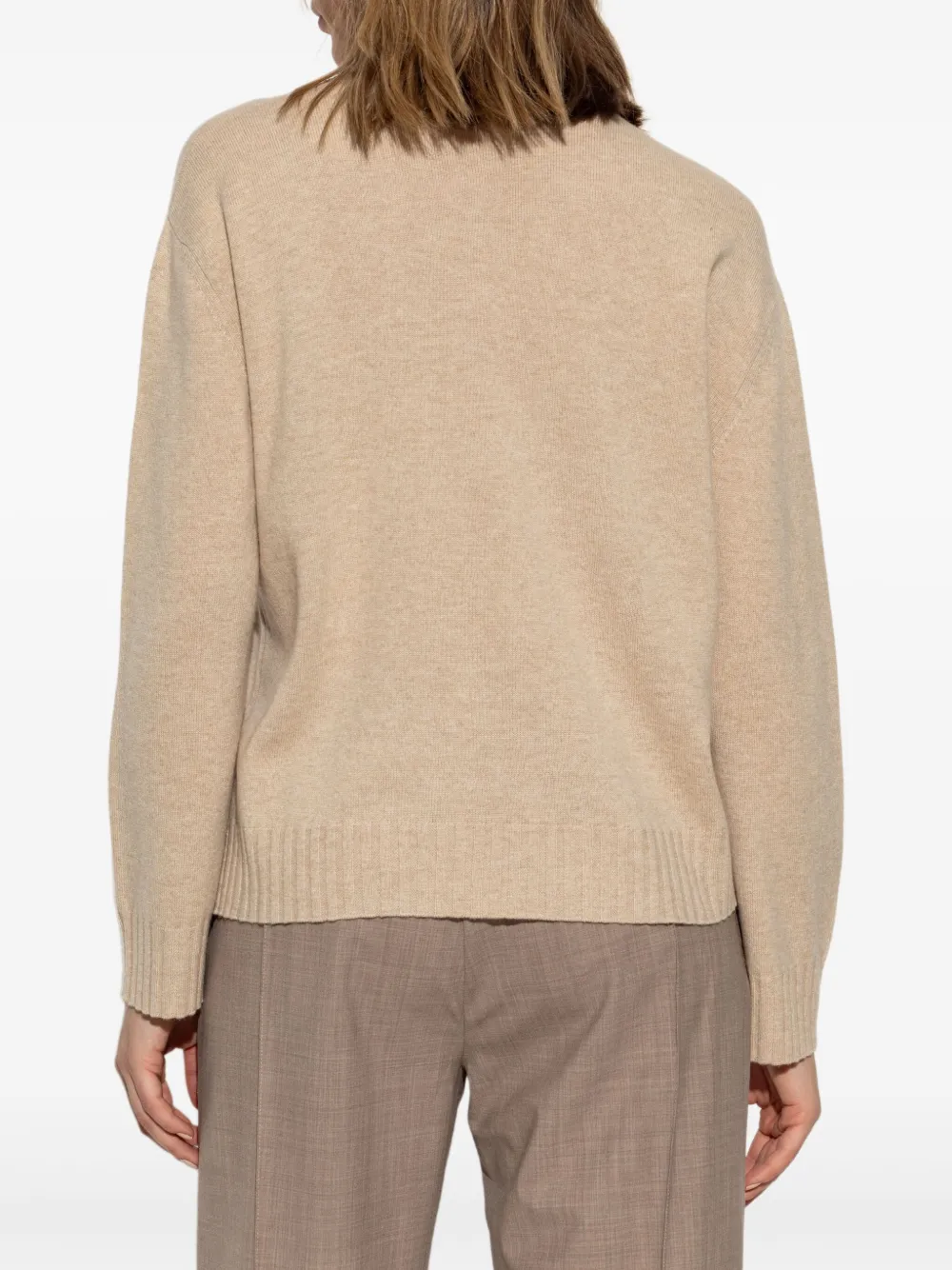 Fabiana Filippi Monili-verfraaide trui Beige