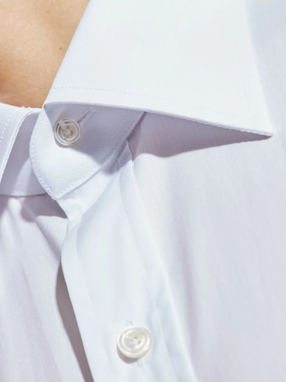 TOM FORD Katoenen overhemd Wit