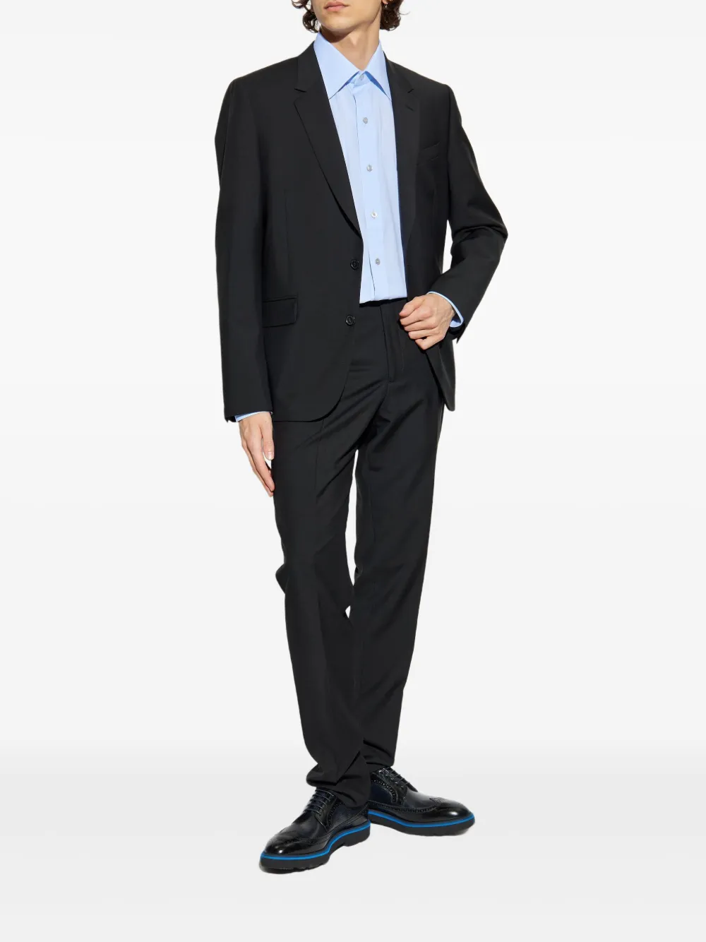 TOM FORD Katoenen overhemd - Blauw