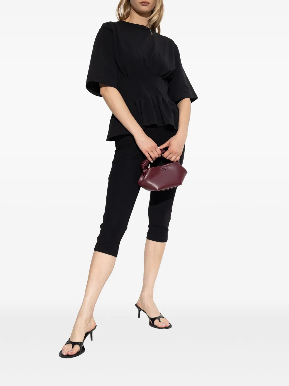 Gestuz Inez blouse - Zwart
