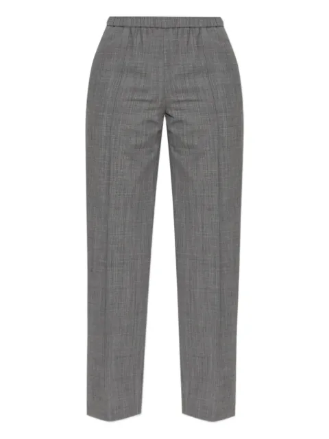 Fabiana Filippi creased straight-leg trousers