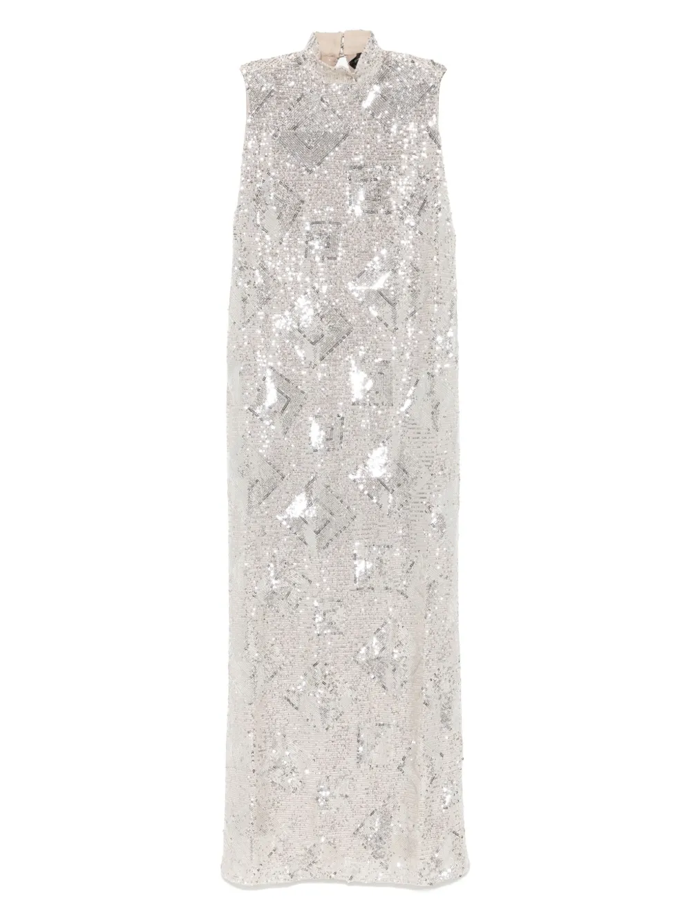 Shop Taller Marmo Sequinned Maxi Dress