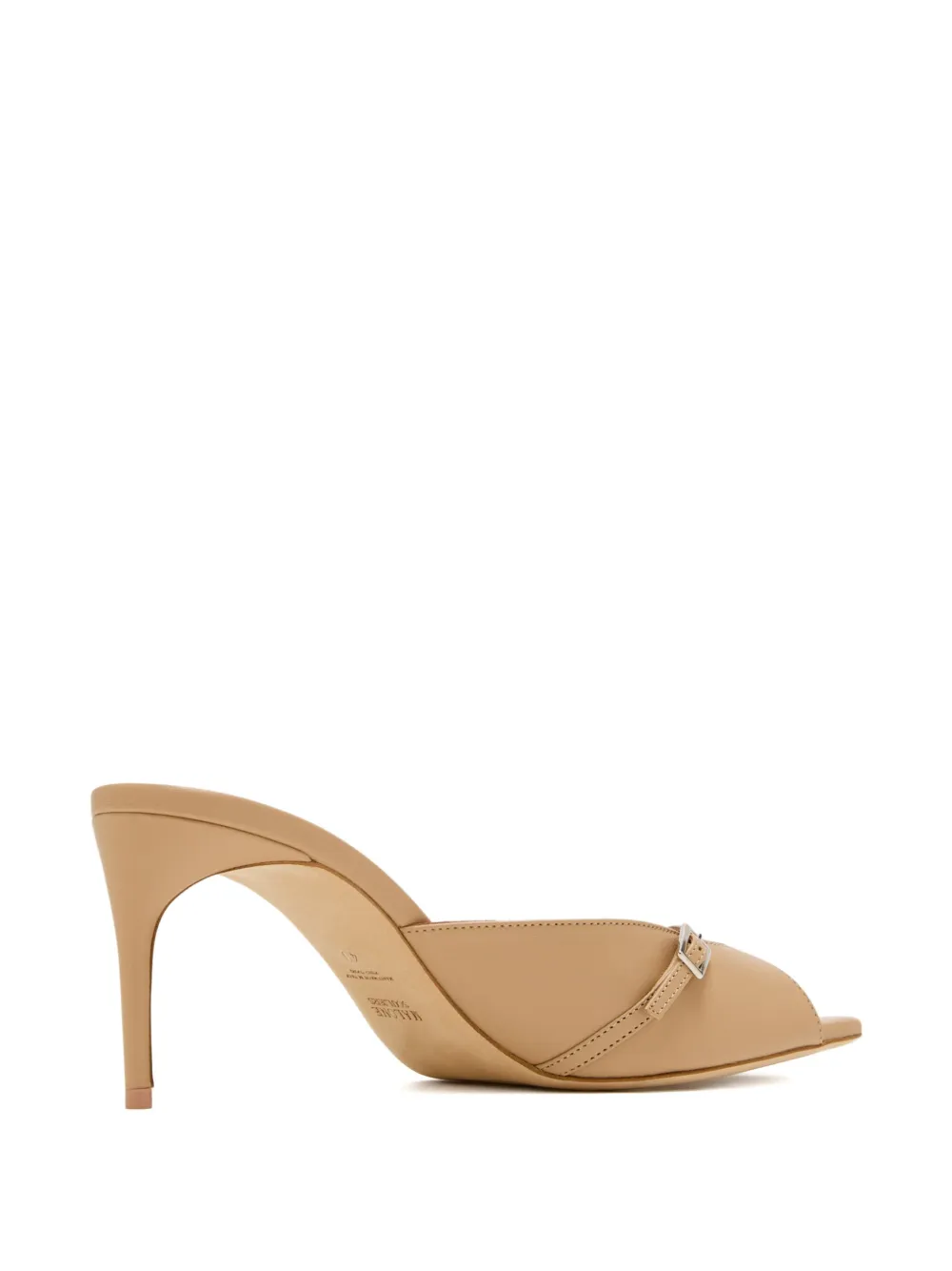 Malone Souliers 70mm crossover strap sandals Neutrals