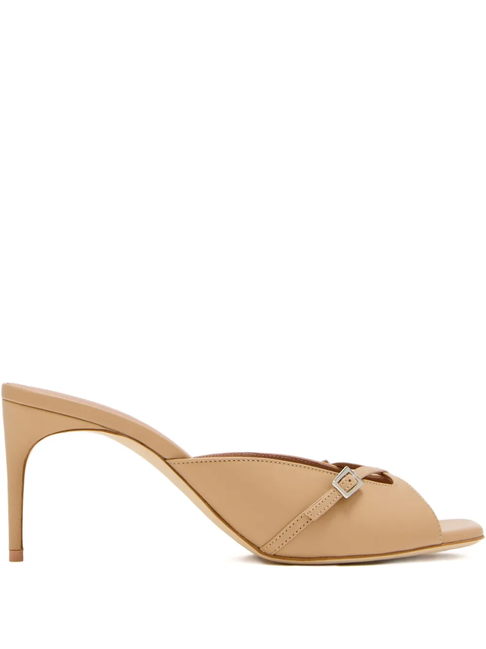 Malone Souliers 70mm crossover strap sandals Neutrals