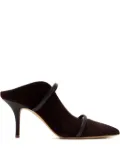 Malone Souliers 70mm two-strap pointed-toe mules - Brown