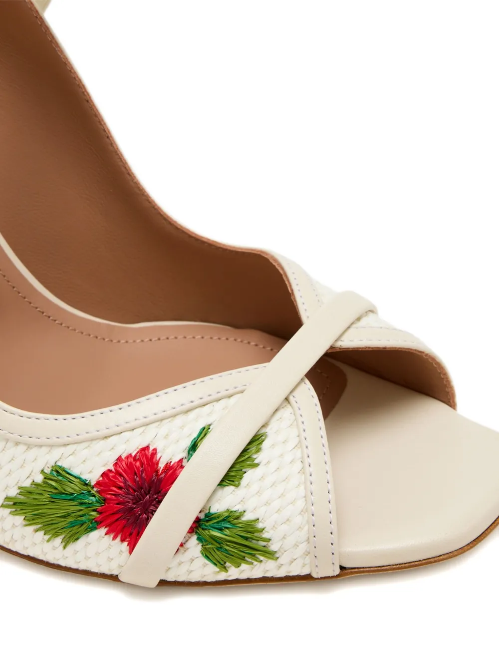 Malone Souliers 90mm Noah sandals White