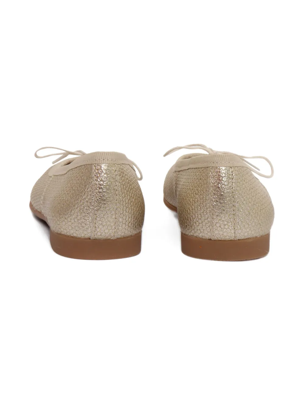 Pom D'api metallic ballet flats Neutrals