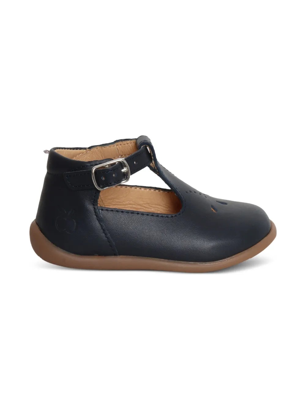 Pom D'api T-bar leather sandals Blue