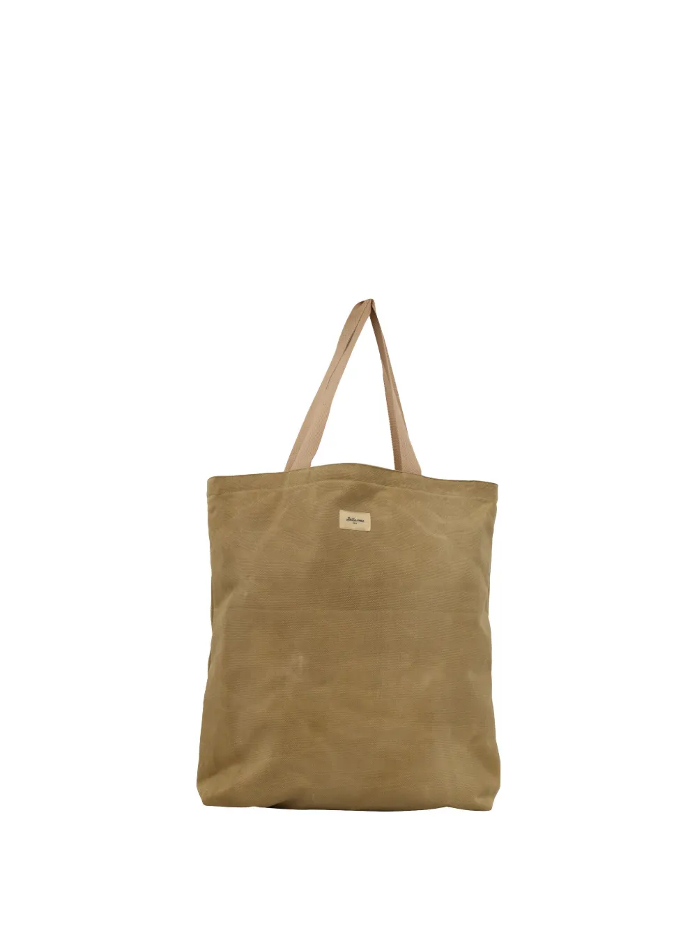 Bellerose Kids Shopper met logopatch Beige