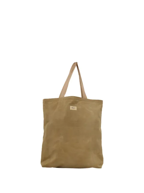 Bellerose Kids logo-patch tote bag