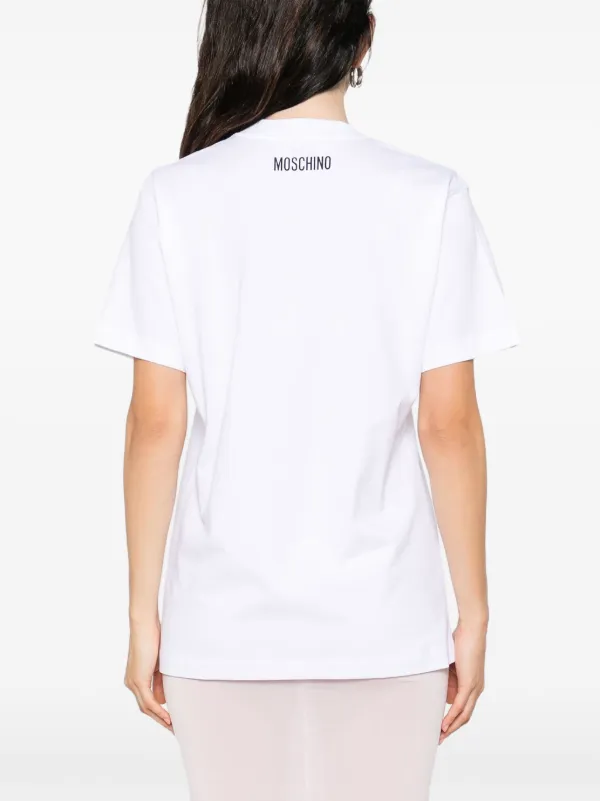 Moschino グラフィック Tシャツ | ホワイト | FARFETCH JP
