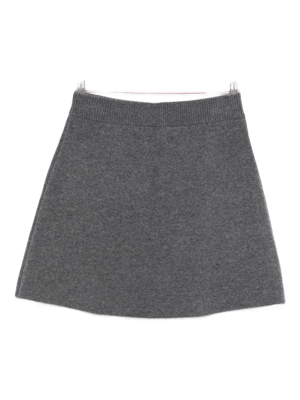 Lisa Yang ribbed knit skirt - Grijs