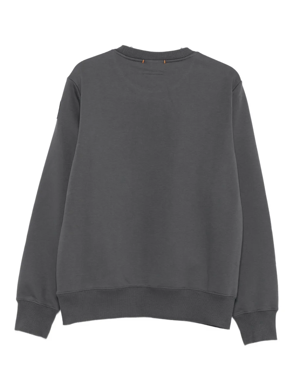 Parajumpers logo-patch crew-neck sweatshirt Grijs