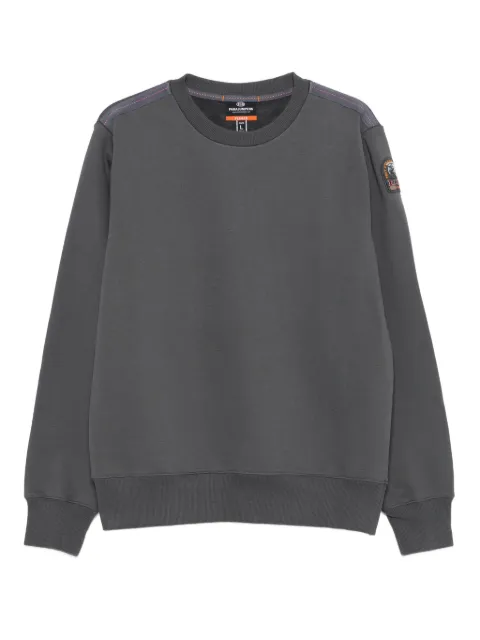 Parajumpers logo-patch crew-neck sweatshirt