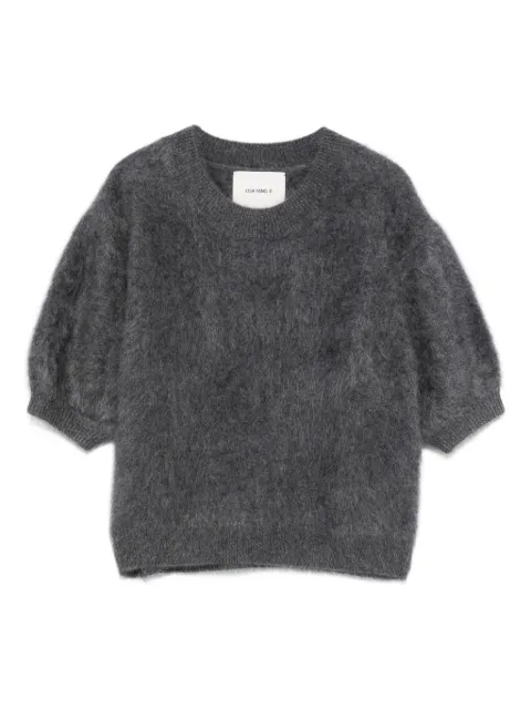 Lisa Yang puff-sleeve mohair sweater