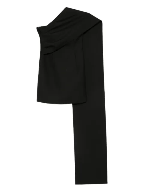 Róhe one-shoulder mini dress