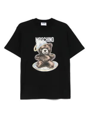 Tシャツ【MOSCHINO】関税込み/送料無料 バイカラー クルーネック 楽天市場】Moschino（サイズ（S/M/L）M）（Tシャツ・カットソー
