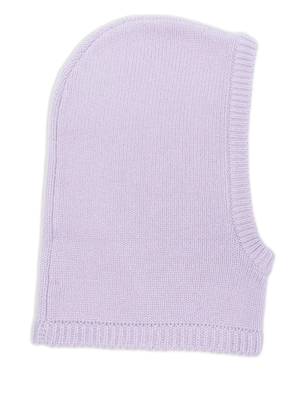 Lisa Yang knitted balaclava - Paars