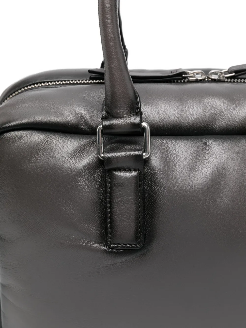 Stand Studio Top-handle Zip Tote Bag In Gray