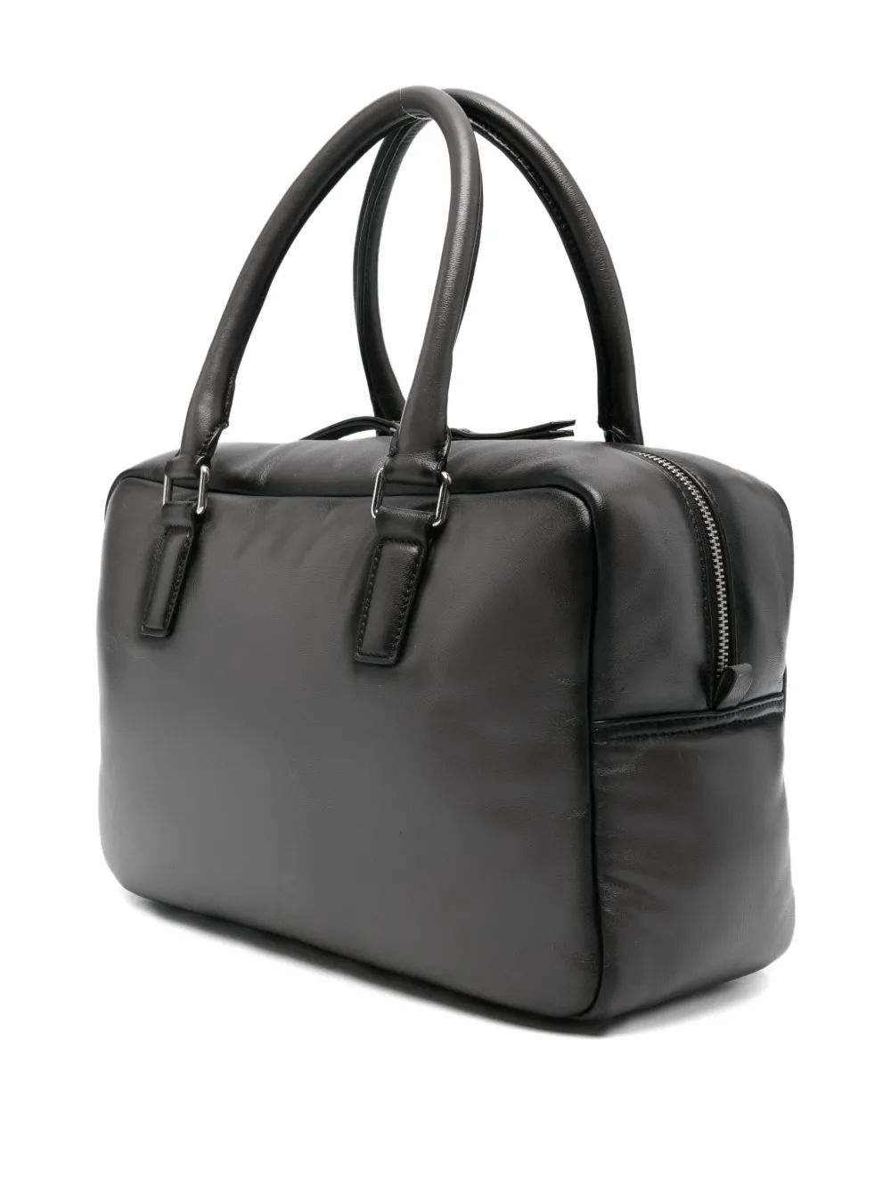 Stand Studio Top-handle Zip Tote Bag In Gray