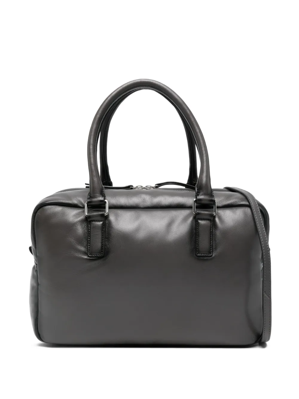 STAND STUDIO top-handle zip tote bag | Grey | Image 1