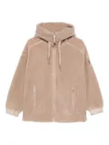 Parajumpers fleece zip-up hoodie - Neutrals