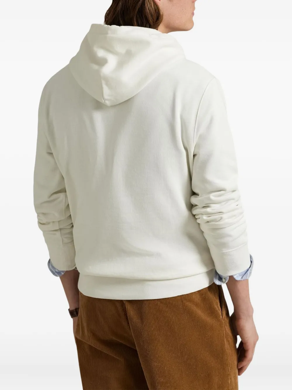 Polo Ralph Lauren Hoodie met print Beige