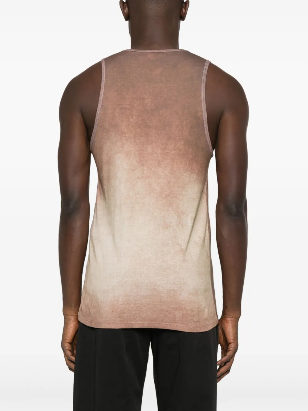 DIESEL LOGO-PRINT SLEEVELESS VEST
