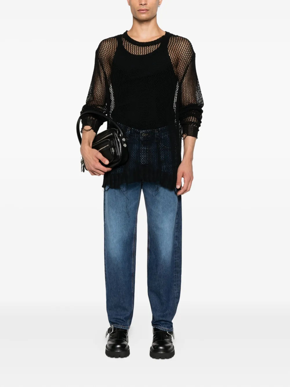 Diesel Straight jeans Blauw