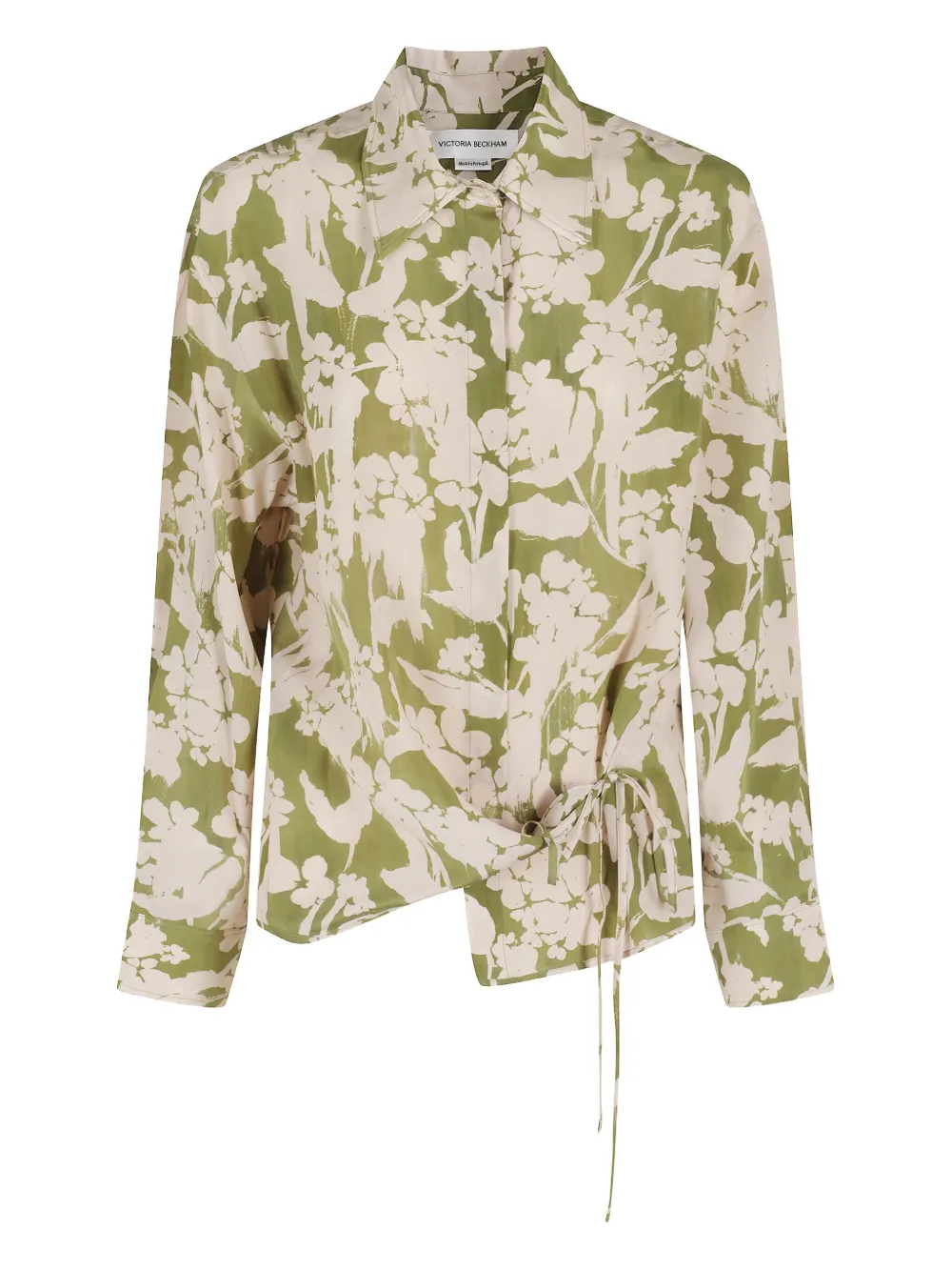 VICTORIA BECKHAM FLORAL-PRINT SHIRT