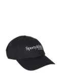 Sporty & Rich Hwcny baseball cap - Black