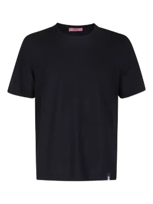 Tシャツ・カットソー DRUMOHR Men T Shirts D1Z300PT BLACK Men's Tie-dye T-shirt with logo embroidery | Black | Diesel
