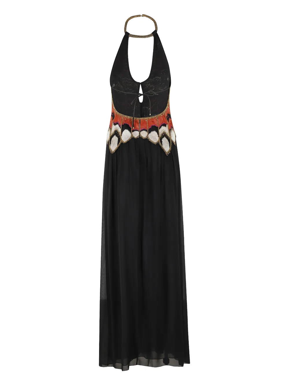 ISABEL MARANT Alicia maxi dress - Zwart