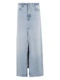 ICON DENIM Sandy maxi skirt - Blue