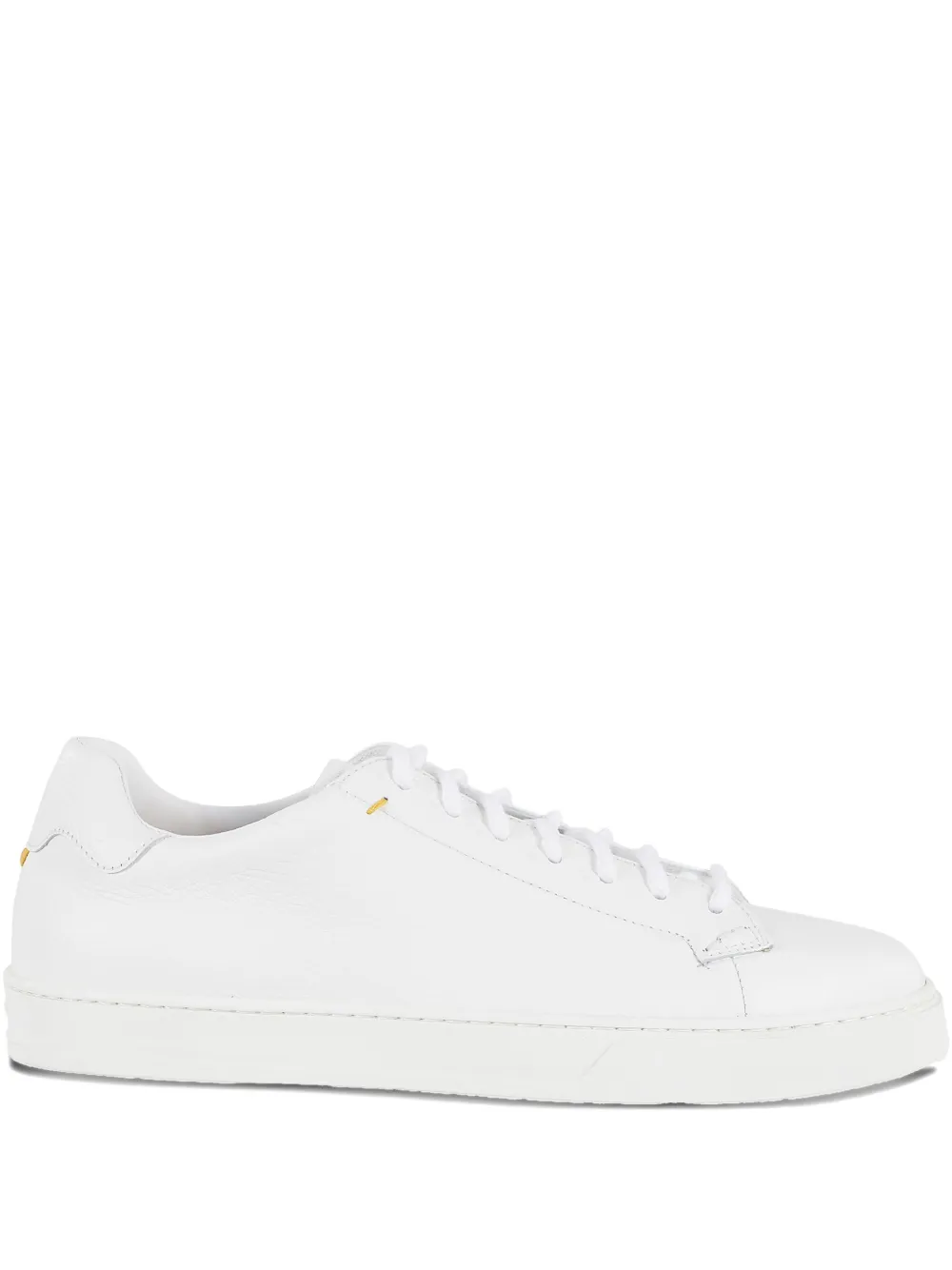 Doucal's leather sneakers White