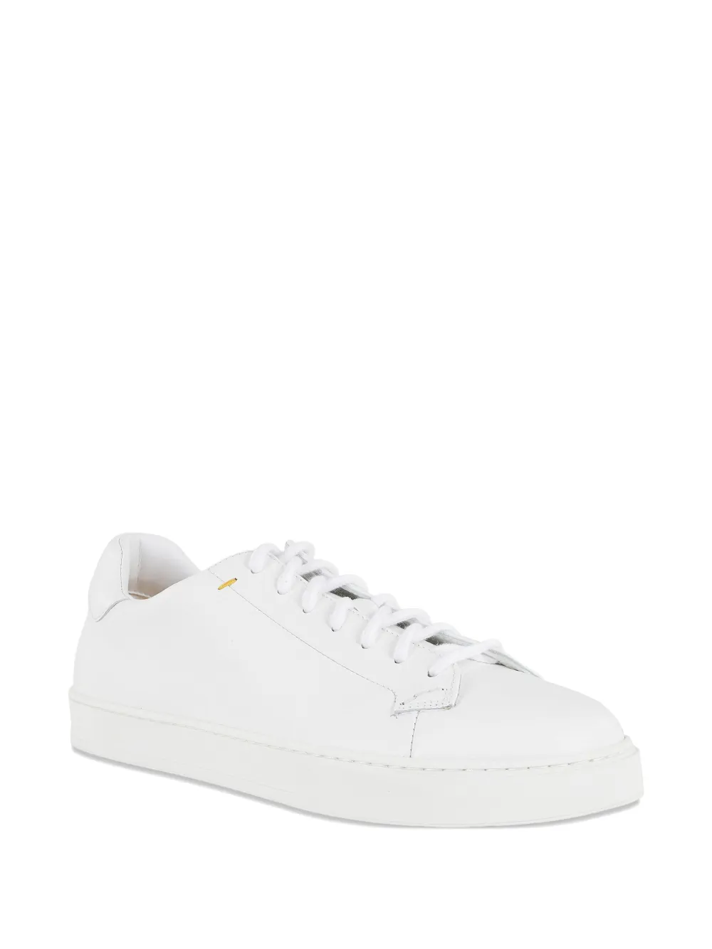Doucal's leather sneakers White