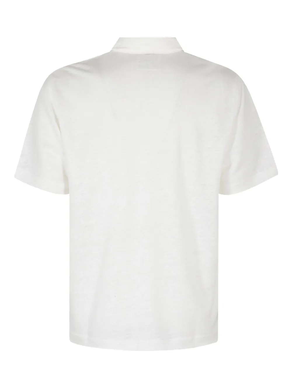 MC2 Saint Barth linen polo shirt - Wit