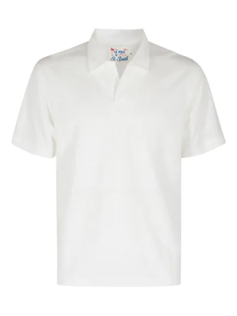 MC2 Saint Barth linen polo shirt 