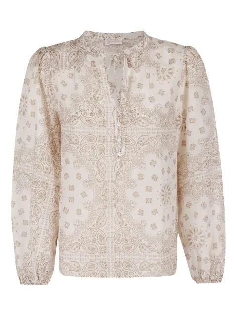 MC2 Saint Barth blusa con estampado de cachemira