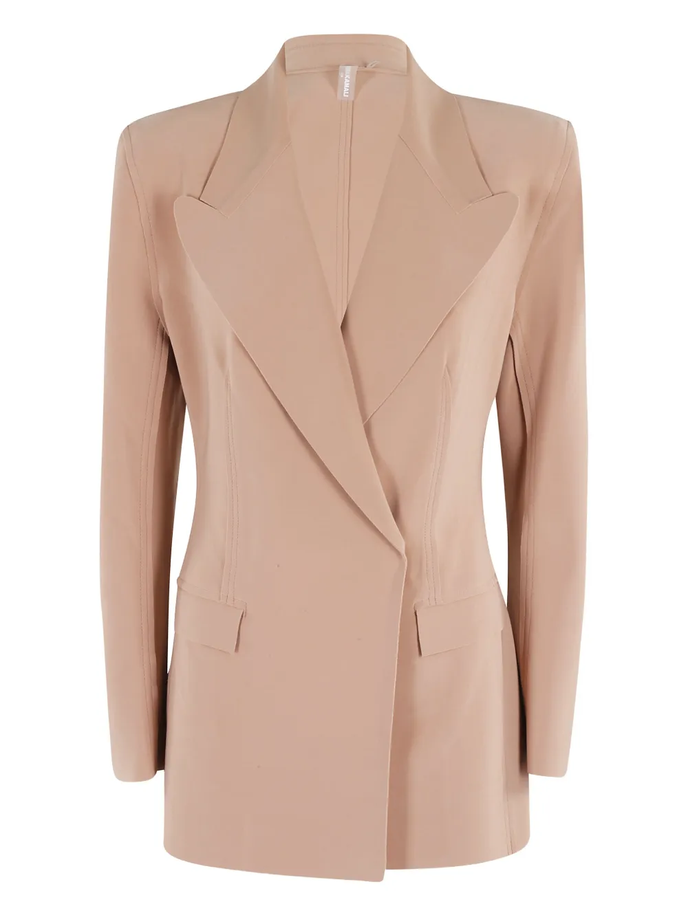 Norma Kamali blazer con doble botonadura | neutro | Image 1