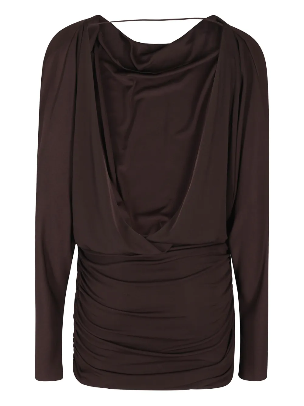 THE ANDAMANE Wisteria mini dress - Bruin