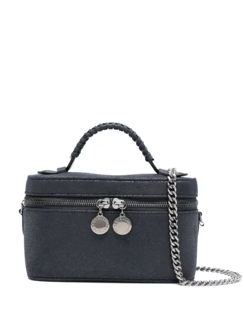 Stella McCartney braided-handle zip tote bag