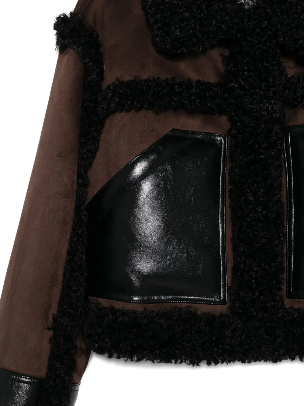 STAND STUDIO Tweed jack Bruin