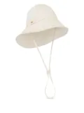 Chloé logo-plaque sun hat - Neutrals