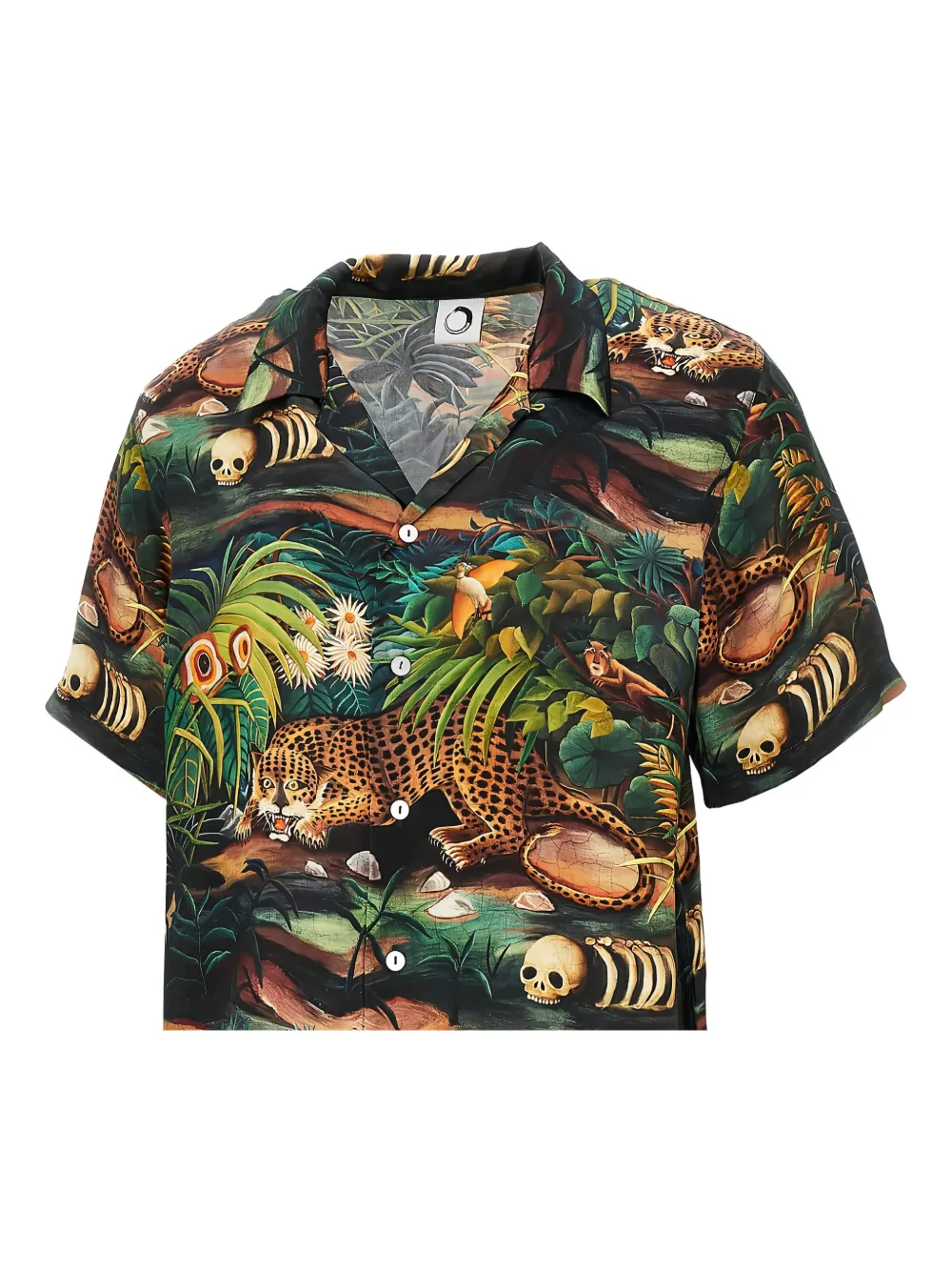 Endless Joy silk shirt - Zwart