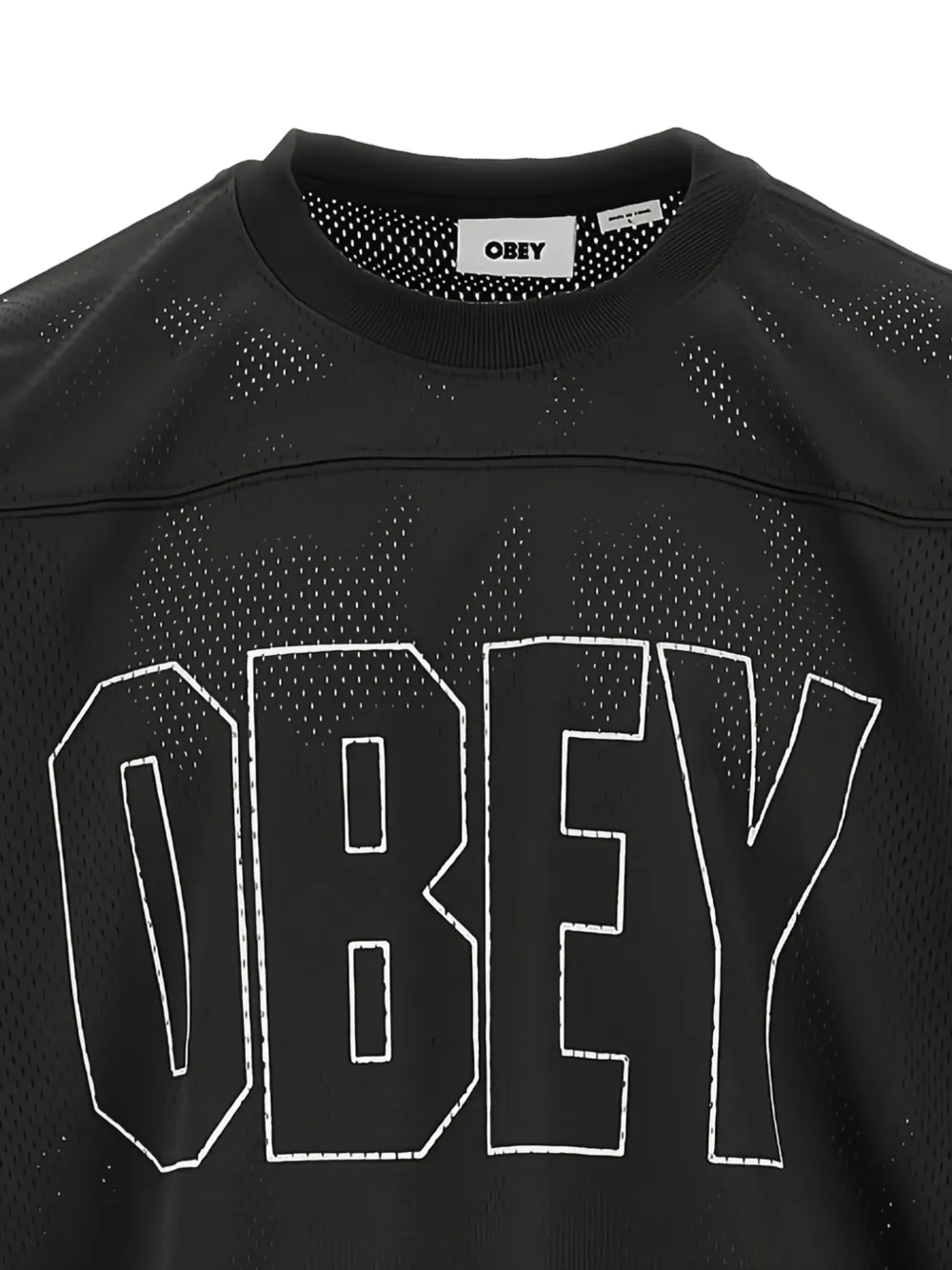 Obey Johnson T-shirt - Zwart