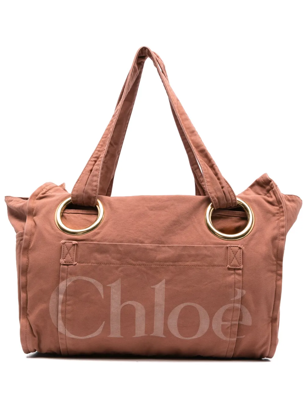 Chloé Plage tote bag Roze